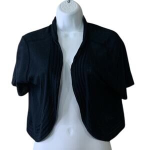 212 New York Bolero Sweater Top Short Sleeves Women's Size Medium